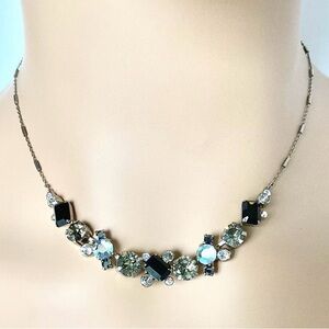 Sorrelli Black Tie Crystal Necklace NWT